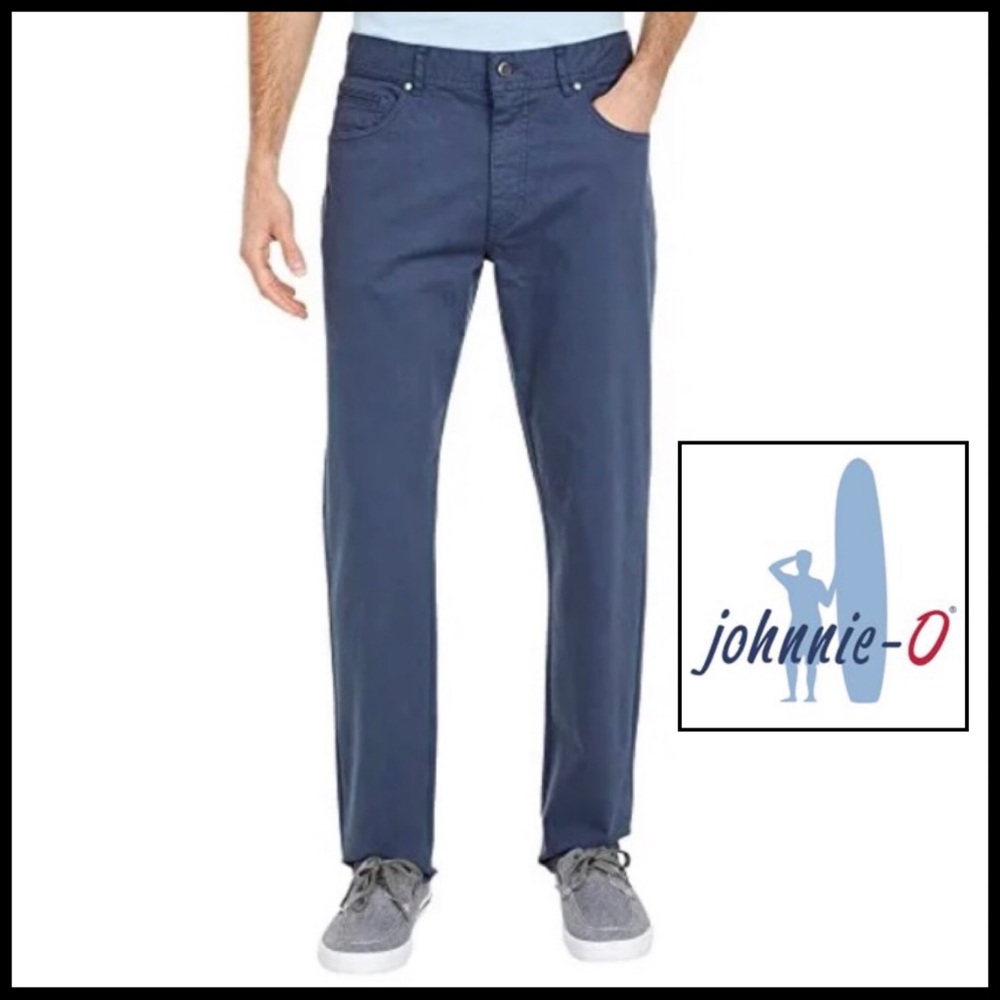 Johnnie O Sawyer Pant in Admiral 33x34. Brand New.